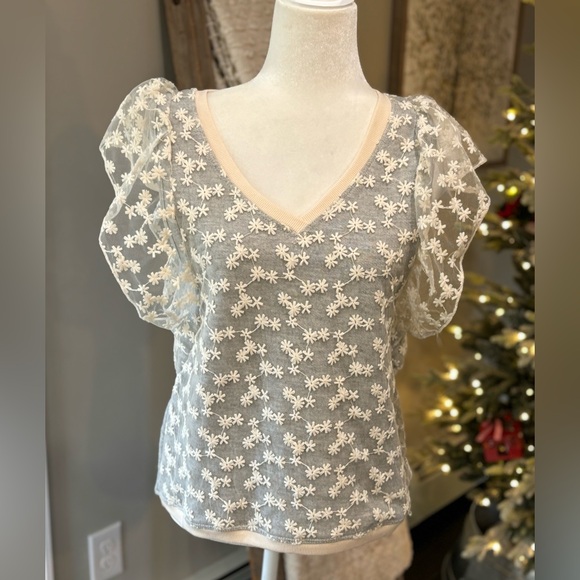 Anthropologie Amadi April Lace Top - Picture 7 of 15